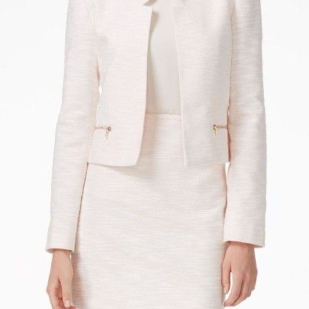Elegant Cream Women's Jacket